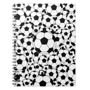Fotboll Fan täcker anteckningsbok Fotboll Journal