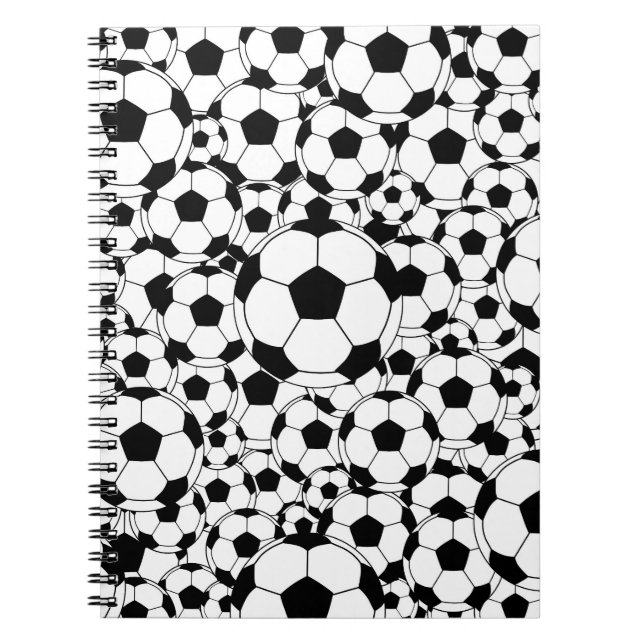 Fotboll Fan täcker anteckningsbok  Fotboll Journal (Framsidan)
