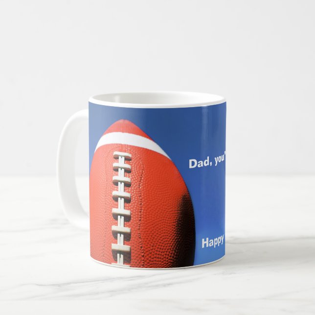Fotboll Fars dag Pappa Kaffemugg (Framsida vänster)