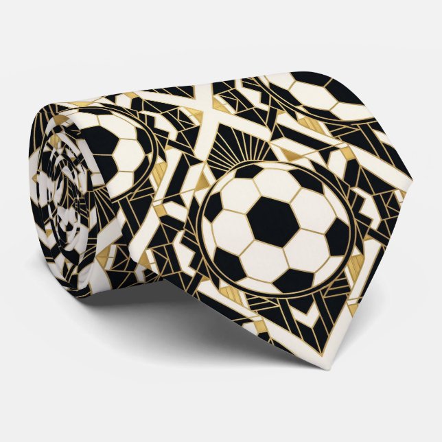 Fotboll Faux Silke | Sportig Herr Gentleman Slips (Rullad)
