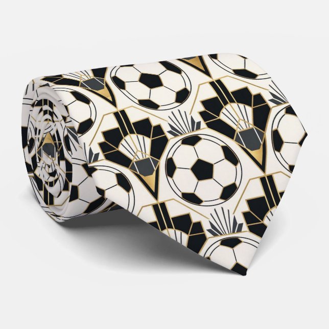 Fotboll Faux Silke | Sportig Herr Gentleman Slips (Rullad)
