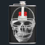 Fotboll Fickplunta<br><div class="desc">Fotbollsskalle Välj den bakgrund färg du vill ha genom att klicka på Anpassa - Redigera - Bakgrund.</div>