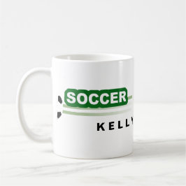 Fotboll Fläkt Kaffemugg