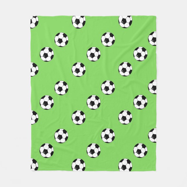 Fotboll Fleecefilt (Framsidan)