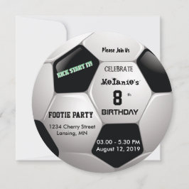 Fotboll ⚽ födelsedag Epic Party Inbjudningar