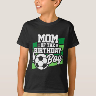 Fotboll Födelsedag - Födelsedag Mamma - Pojkar Fot T Shirt
