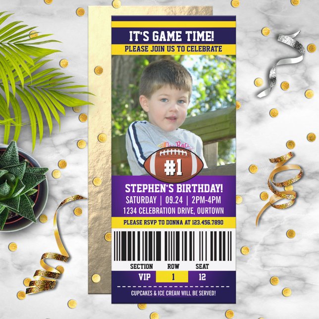 Fotboll Födelsedags Foto Mall (Skapare uppladdad)