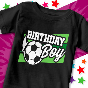 Fotboll Födelsedagsfest Barns födelsedag Boy T Shirt