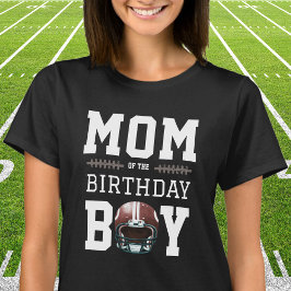 Fotboll Födelsedagsfest Mamma T Shirt