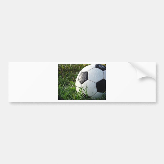 Fotboll~ Foot Boll i fält Bildekal (Framsidan)
