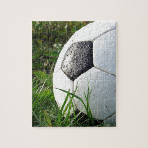 Fotboll~ Foot Boll i fält Pussel