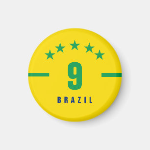 Fotboll för Brasilien, Flagga, Vm Magnet
