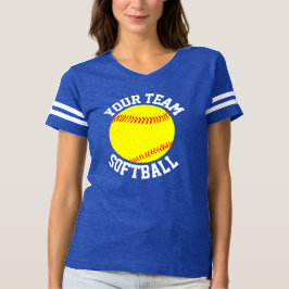 Fotboll för damer - Fastpitch - Stil - Jersey T-shirt