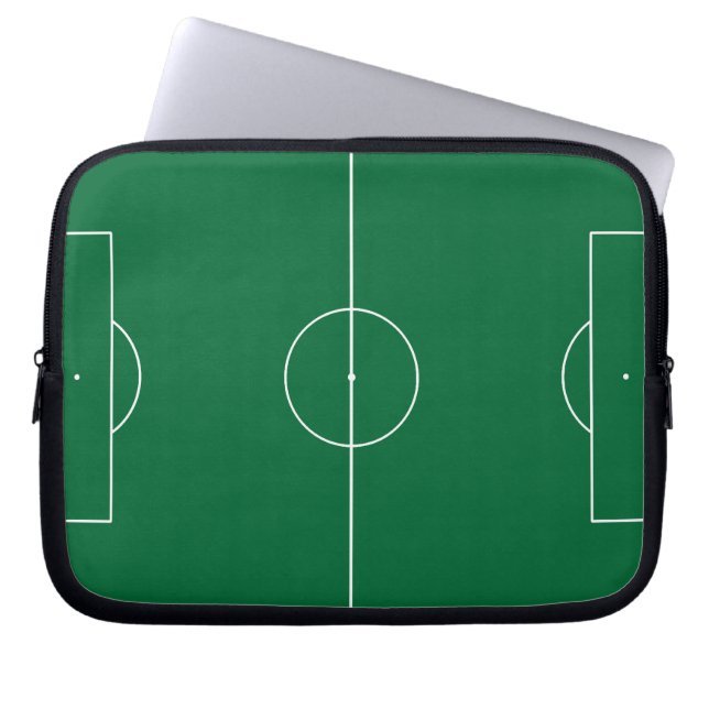 Fotboll för datorer laptop sleeve (Framsidan)