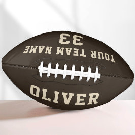 Fotboll för det moderna Namn-spelarteamet i Anpass