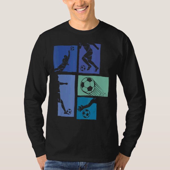 Fotboll för fotbollsmatcher t shirt (Framsida)