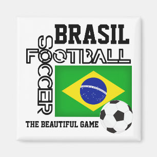 Fotboll för fotbollsspelare i BRASIL Magnet
