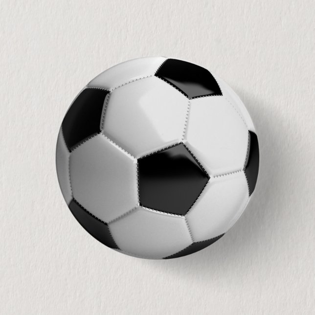 Fotboll för fotbollsspelare knapp (Framsida)