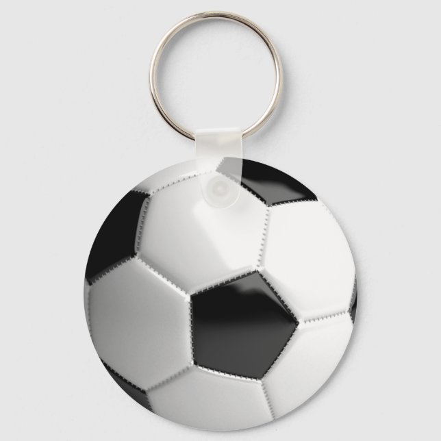 Fotboll för fotbollsspelare nyckelring (Framsida)
