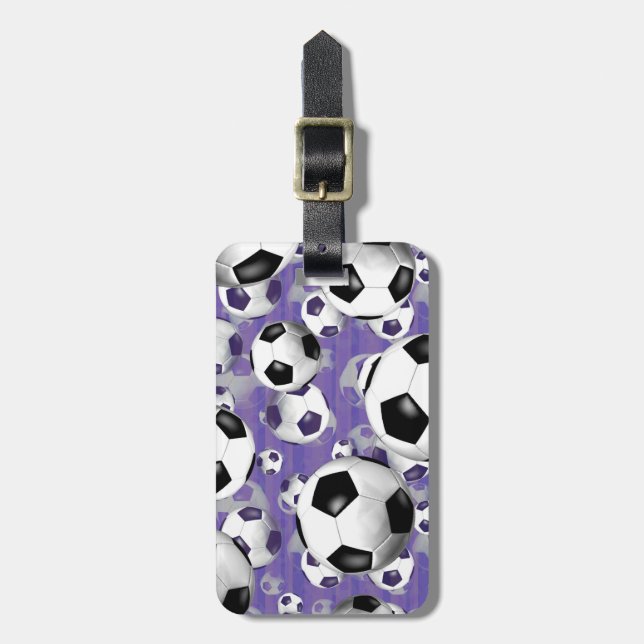 Fotboll för herrar! bagagebricka (Vertikal Framsida)