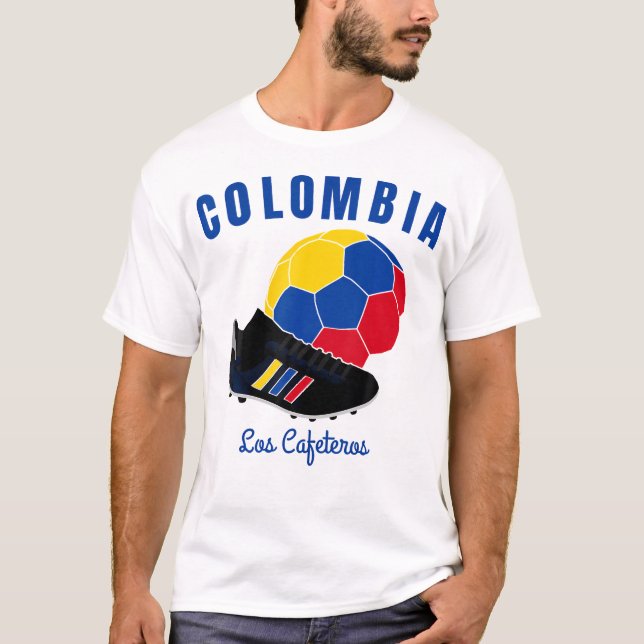 Fotboll för herrar Boot Boll Cafeteros Colombia Fl T Shirt (Framsida)