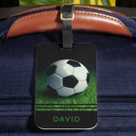 Fotboll för herrar, Personlig Namn Bagagebricka