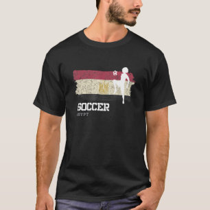 Fotboll för kvinnlig fotboll - Egypten - Flagga 1 T Shirt