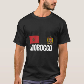 Fotboll för marockansk ishockey Jersey Stil T Shirt