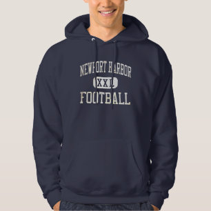 Fotboll för Newport hamnsjömän Sweatshirt Med Luva