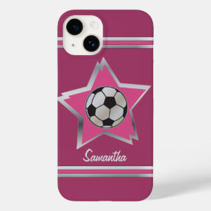 Fotboll för Rosa och Silver