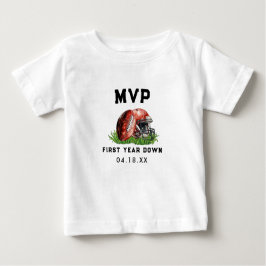 Fotboll Första året ner 1-årsdag T Shirt