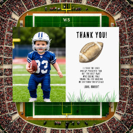 Fotboll - första året ner på födelsedagen Tack Kort