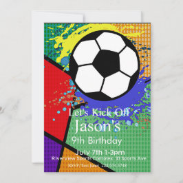 Fotboll, fotboll, fotboll inbjudningar