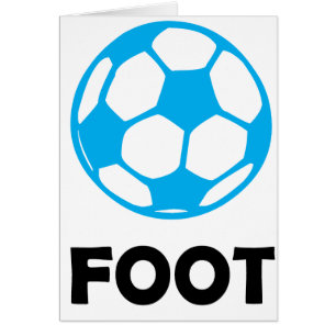Fotboll/fotboll Hälsningskort