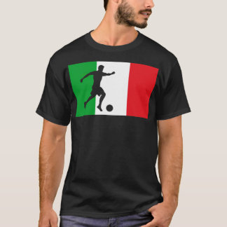 Fotboll Fotboll Italien Fläkt Flagga fotboll älska T Shirt