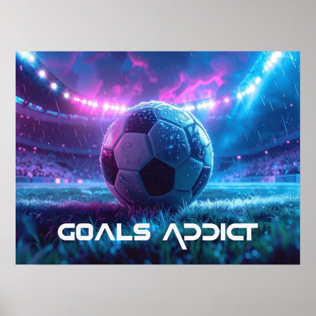 FOTBOLL - FOTBOLL - MÅL POSTER (Framsidan)