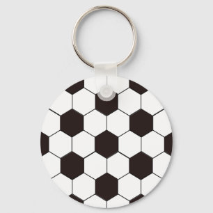 fotboll Fotboll mönster Nyckelring