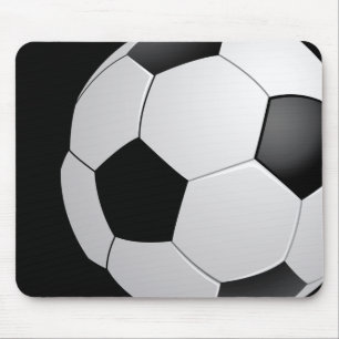 Fotboll - fotboll, Mousepad Musmatta