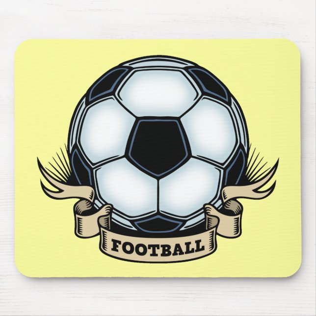 Fotboll - fotboll musmatta (Framsidan)