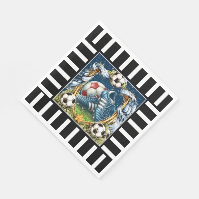 Fotboll - Fotboll Ram Pappersservett (Hörn)