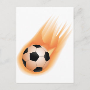 Fotboll, fotboll vykort