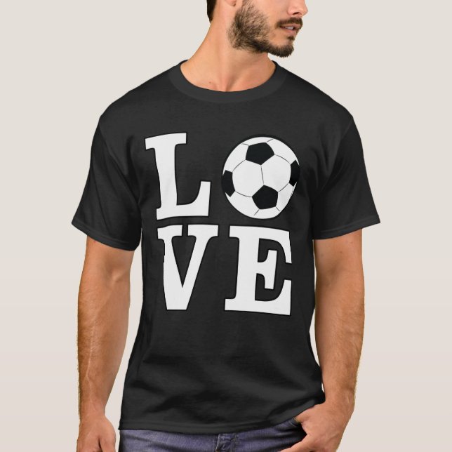 Fotboll/fotbollsdesign T Shirt (Framsida)