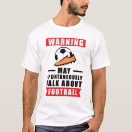 Fotboll/fotbollsdesign T Shirt
