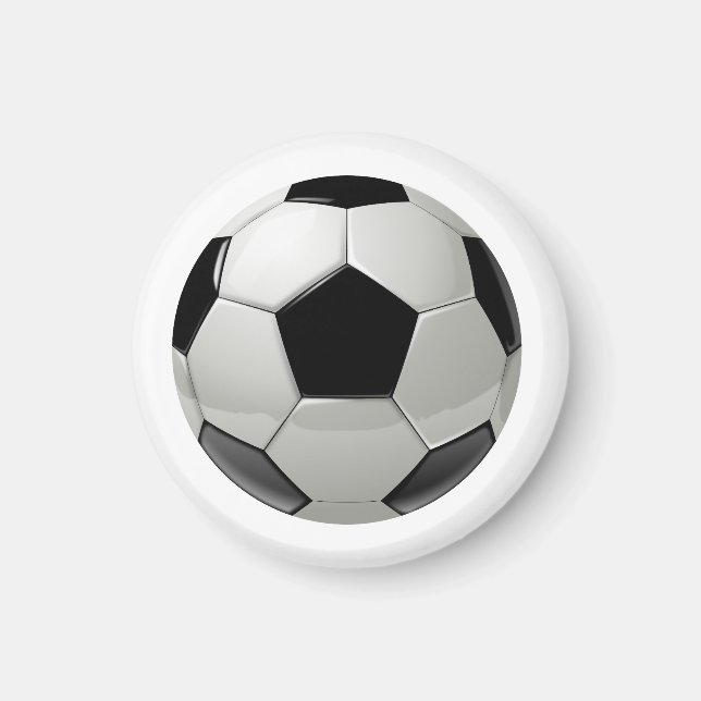 Fotboll fotbollsmagnet  magnet (Framsidan)