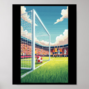 Fotboll Fotbollspel Sport Byll Fält Spela Gratis S Poster