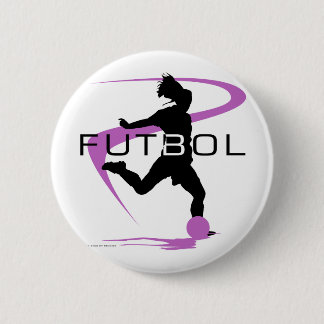 Fotboll Futbol - flickor - rosor Knapp