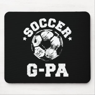 Fotboll G-pappa Fotboll Pojke Distressed Rolig Fot Musmatta