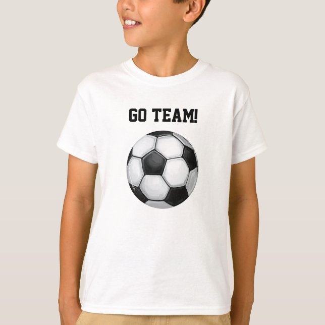 Fotboll, gå team Kids Light T-Shirts (Framsida)