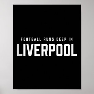 Fotboll går djupt i Liverpool Tank Top Poster