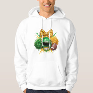 Fotboll Glad båge T-Shirt Hoodie